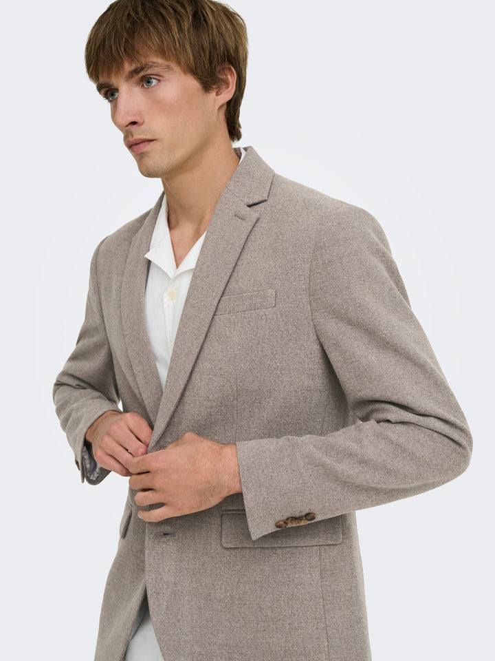 ONLY &amp; SONS 22039159 Stan colbert zand – heren