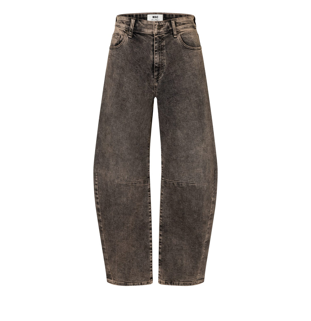 MAC women Dakota 3123 jeans low croth-baggy fit bruin - L28