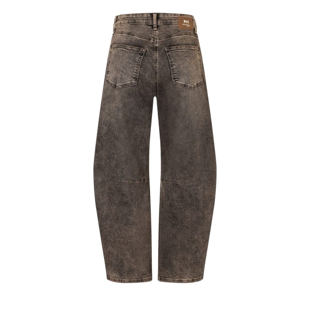 MAC women Dakota 3123 jeans low croth-baggy fit bruin - L28