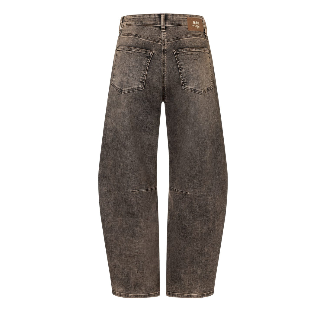 MAC women Dakota 3123 jeans low croth-baggy fit bruin - L28