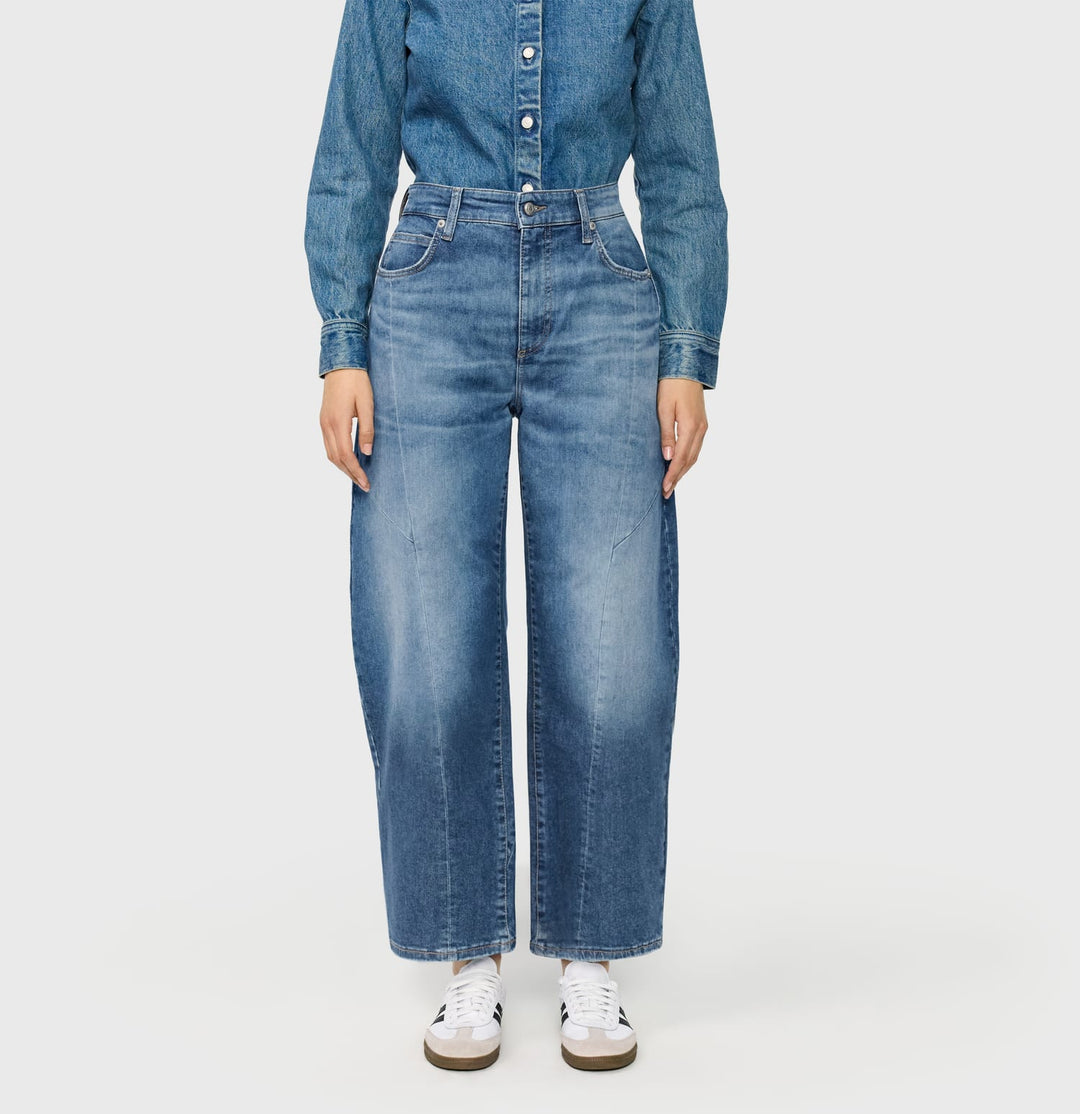 MAC 3159/0333L jeans loose fit dames blue denim - 28