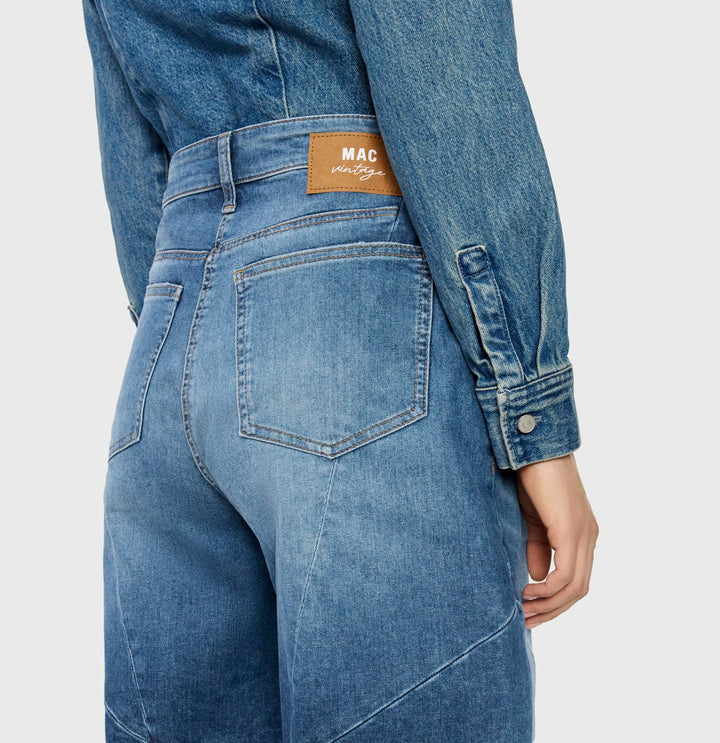 MAC 3159/0333L jeans loose fit dames blue denim - 28