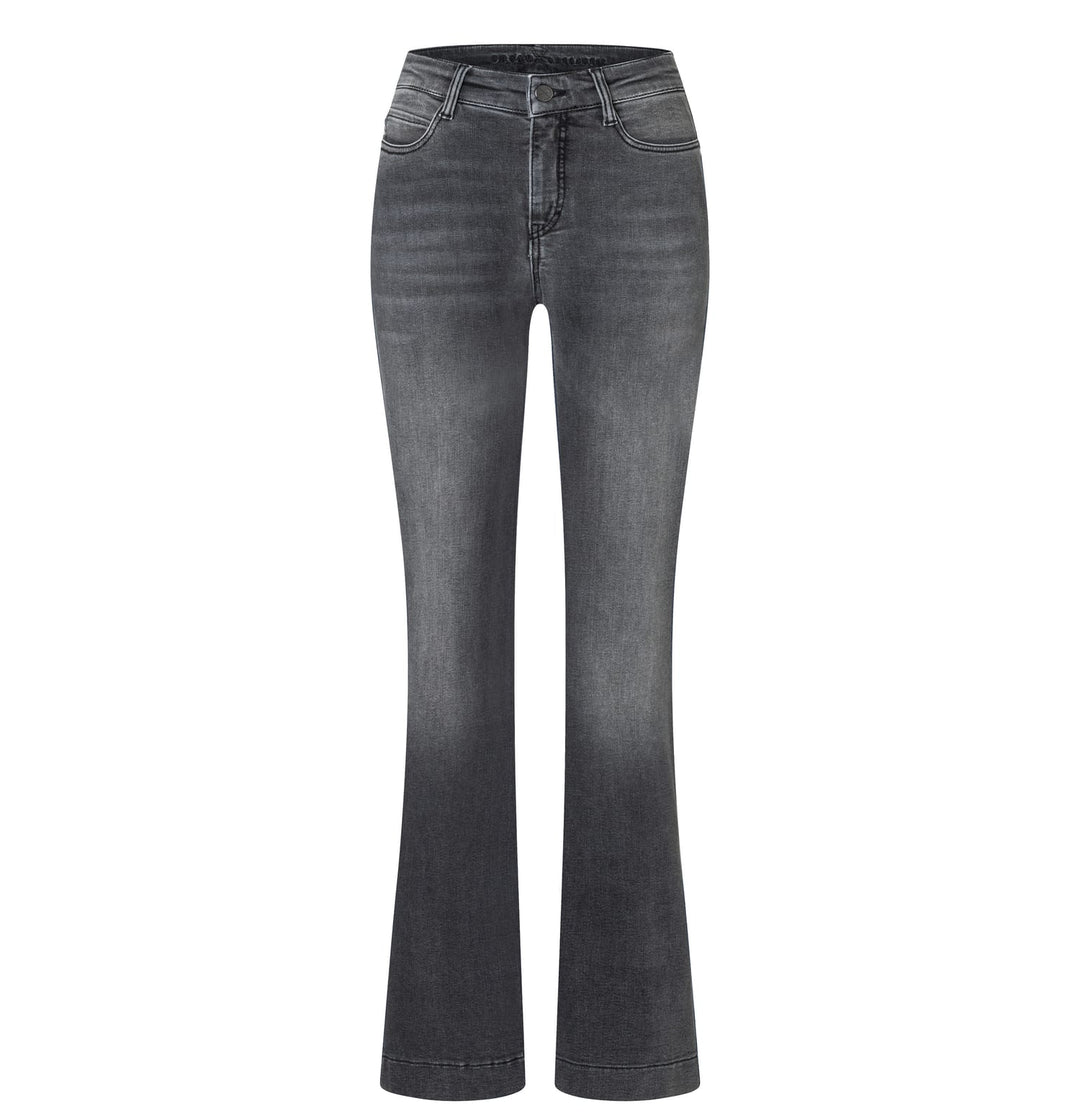 MAC women 5429/058L jeans bootcut flare fit grey denim - L32