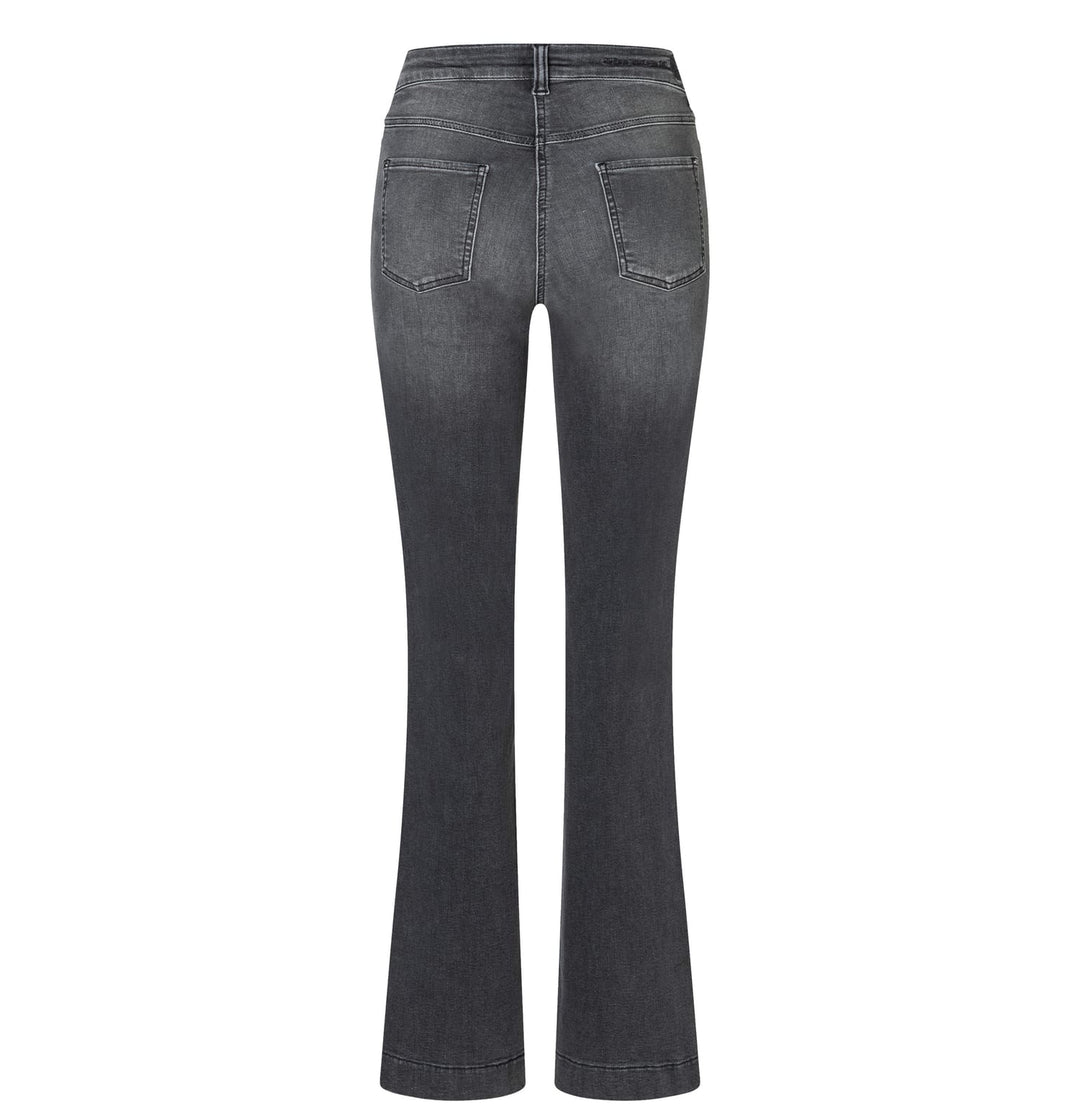 MAC women 5429/058L jeans bootcut flare fit grey denim - L32