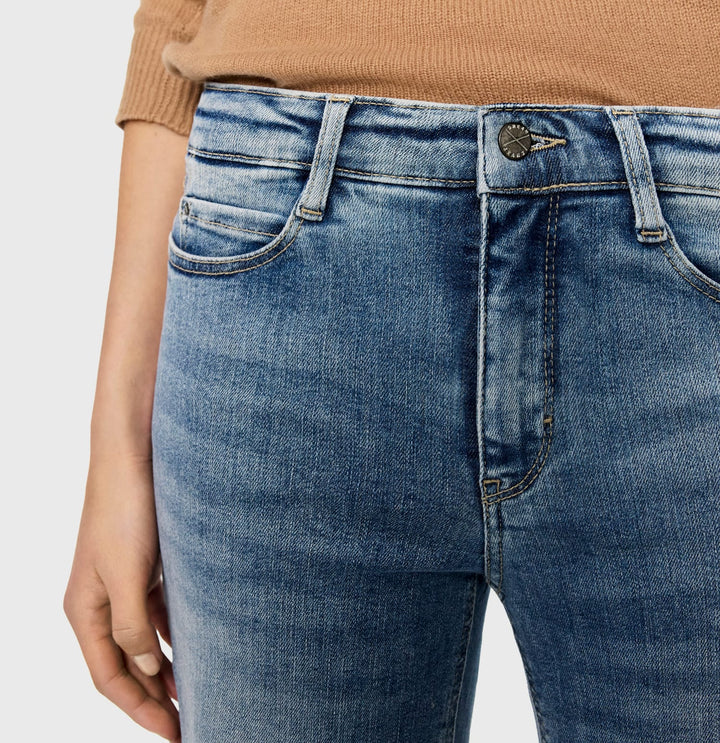 MAC 5439-90 jeans low croth-baggy fit blue denim – dames - L32