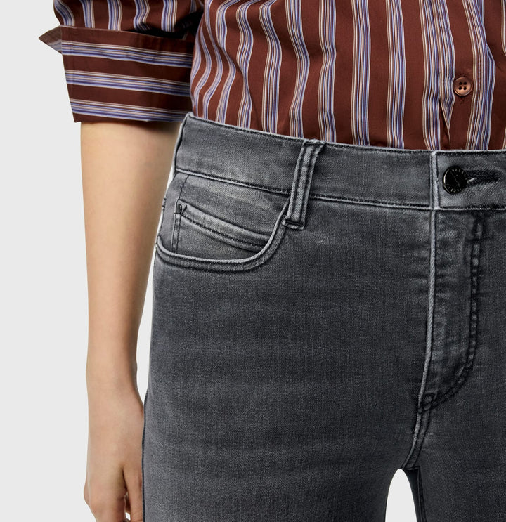 MAC women 5439-90 jeans loose fit grey denim - L32