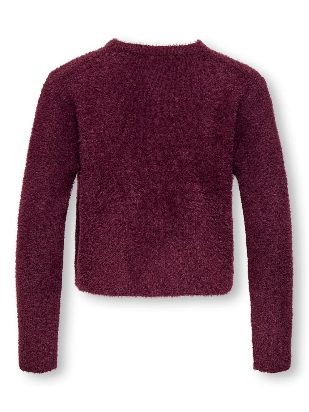 kids only 15352201 piumo vest gebreid meisjes bordeaux