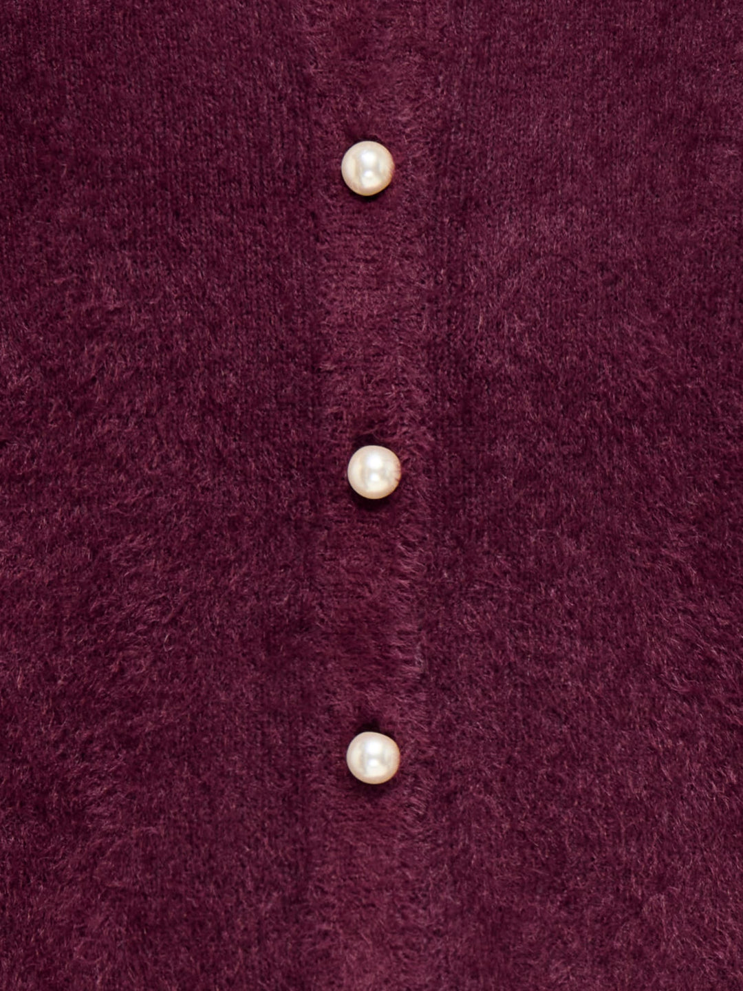 kids only 15352201 piumo vest gebreid meisjes bordeaux