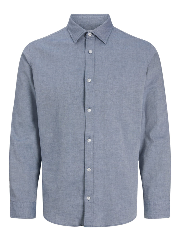 Jack &amp; Jones 12298562 Field overhemd l/m heren blue denim