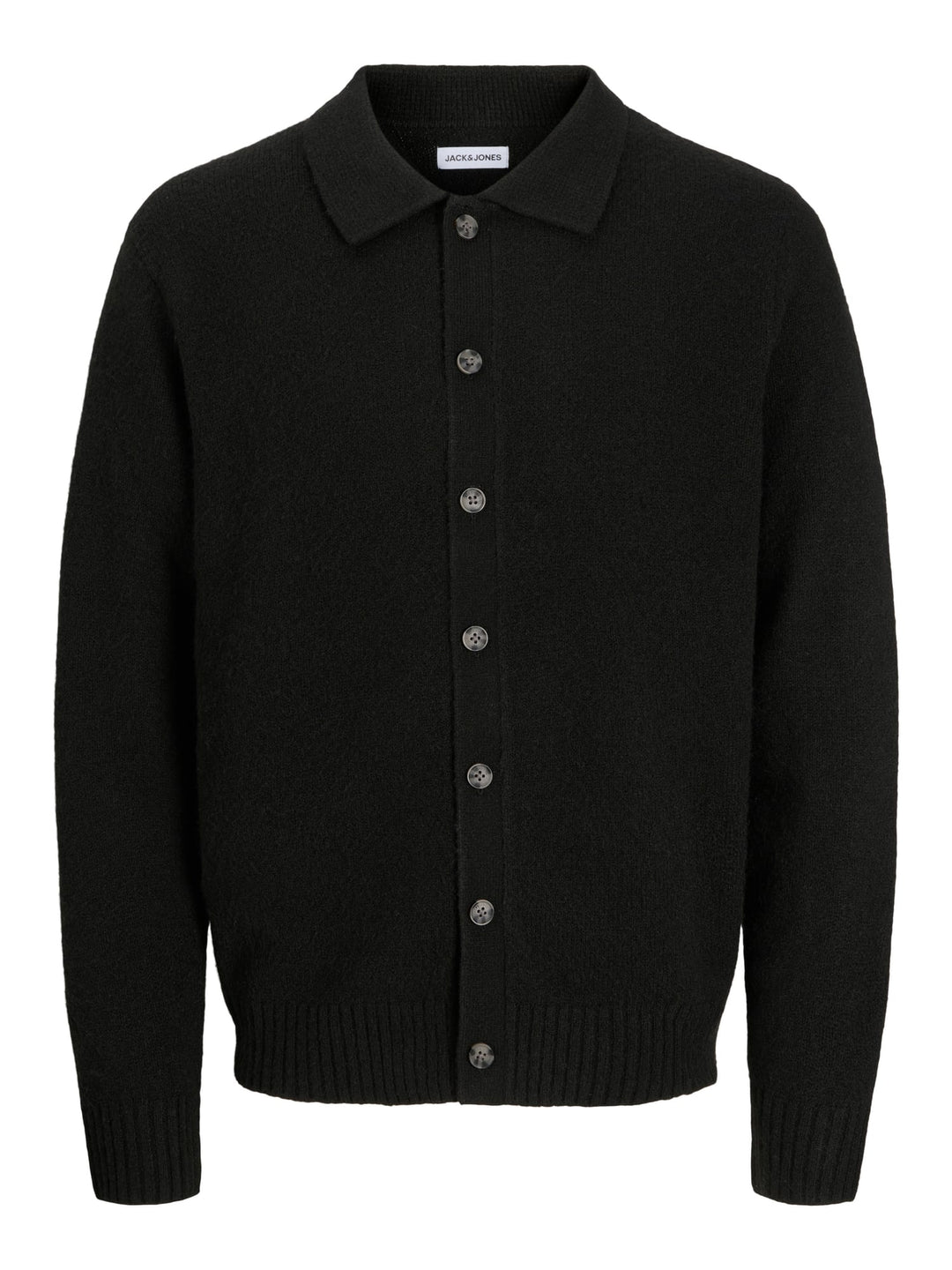 Jack &amp; Jones 12298319 Soho vest gebreid zwart – heren