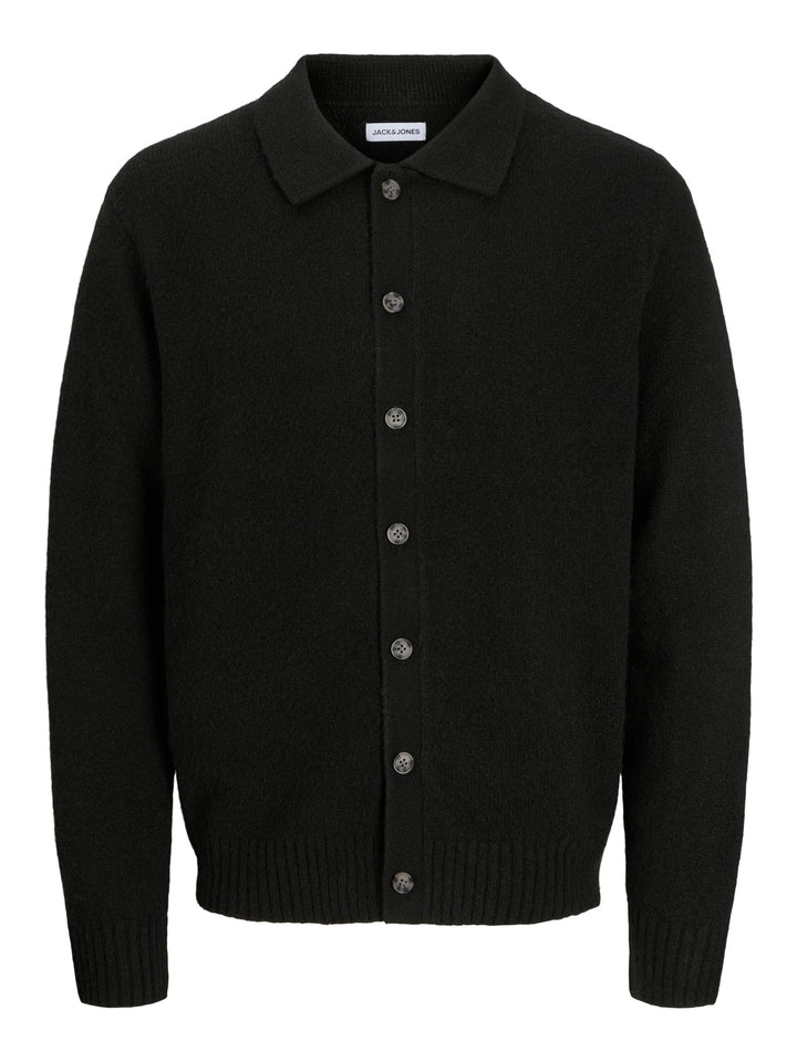 Jack &amp; Jones 12298319 Soho vest gebreid zwart – heren