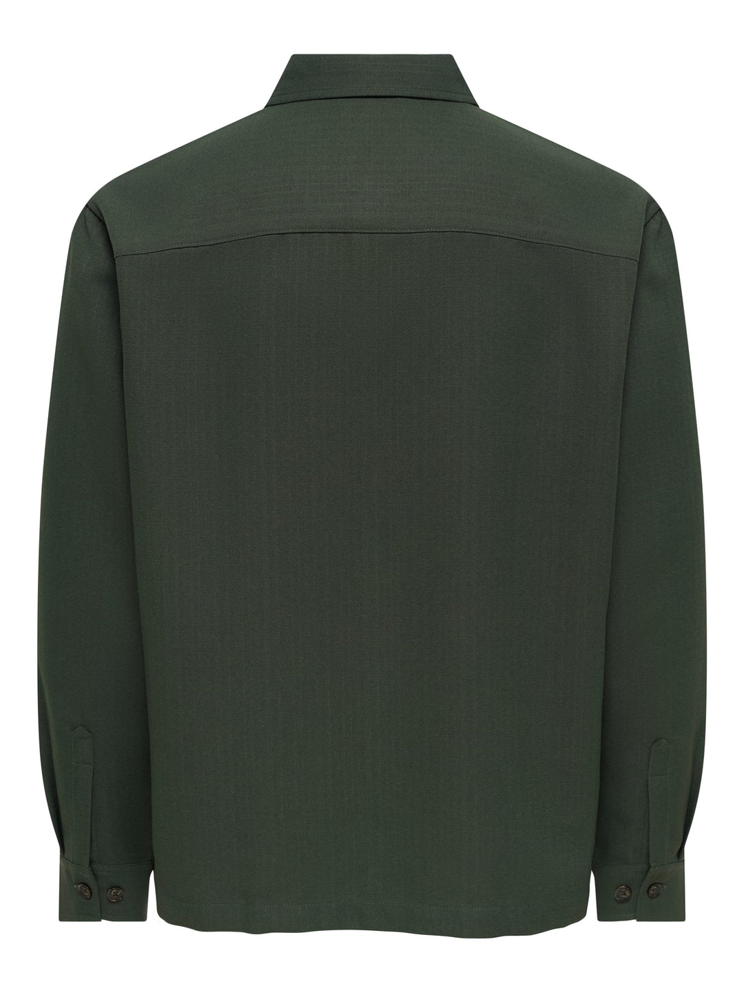 ONLY &amp; SONS 22040261 Hansi overhemd l/m donkergroen – heren