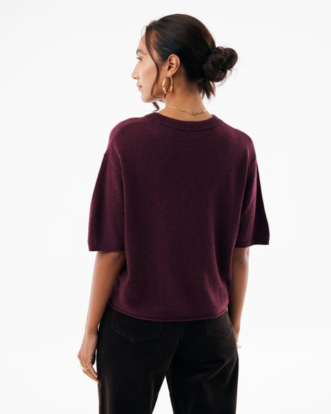 MEXX women MF006600463 trui dames aubergine