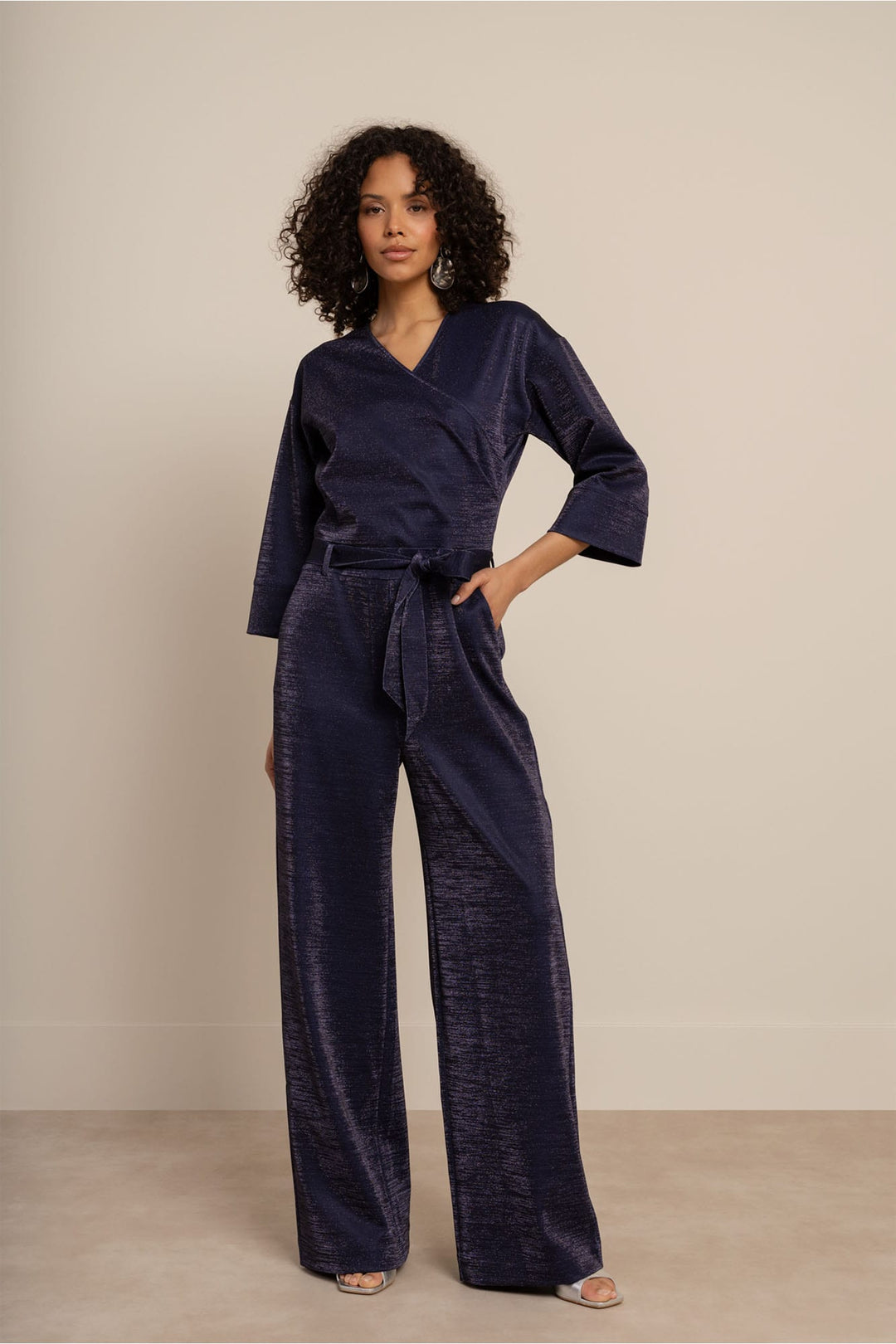 Studio Anneloes 14466 Primrose jumpsuit navy – dames