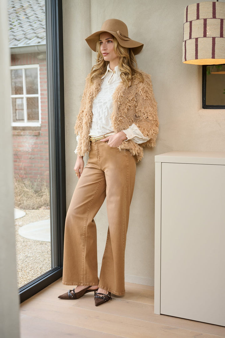 G-Maxx 26WQG12 top l/m dames beige