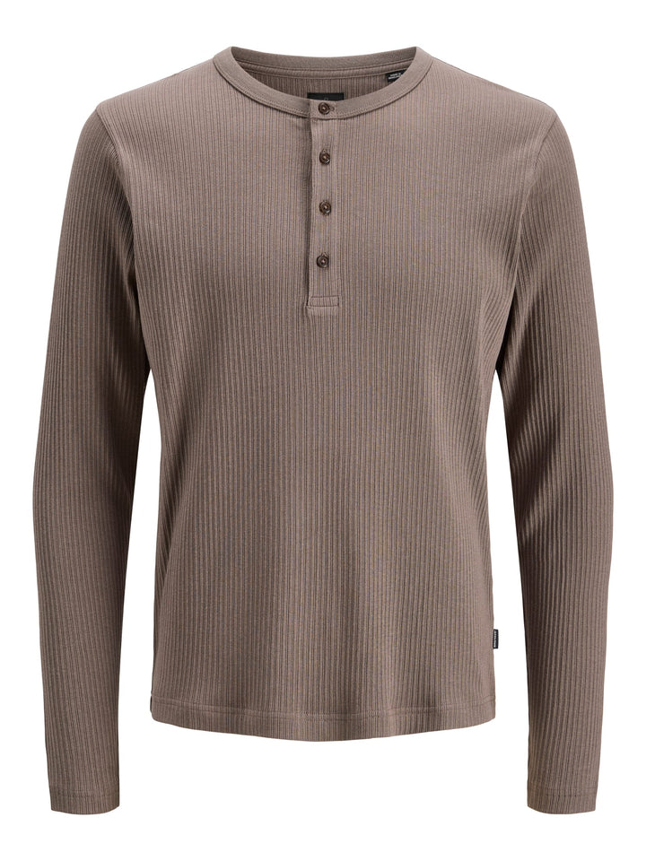 Jack &amp; Jones 12310265 bLAKIAN t-shirt l/m bruin – heren