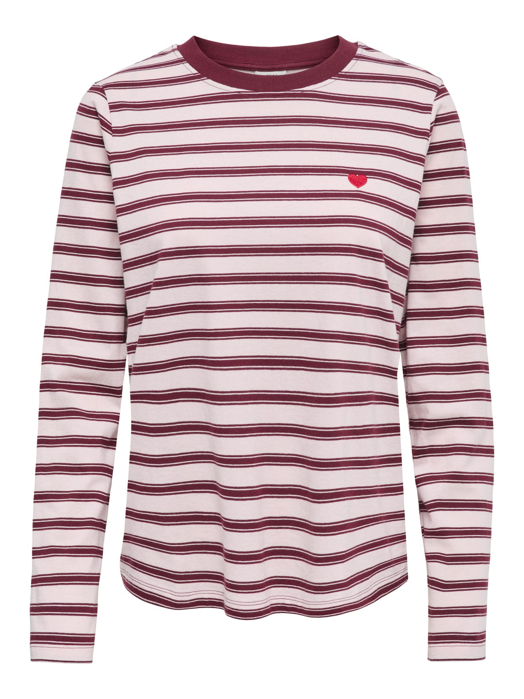 jacqueline de yong 15359938 Pisa t-shirt l/m dames roze dessin