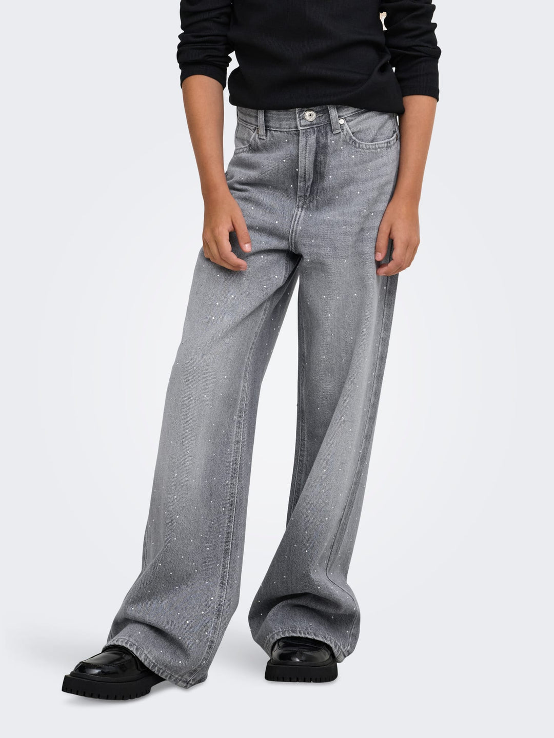 Kids Only Cobain jeans grey denim – meisjes