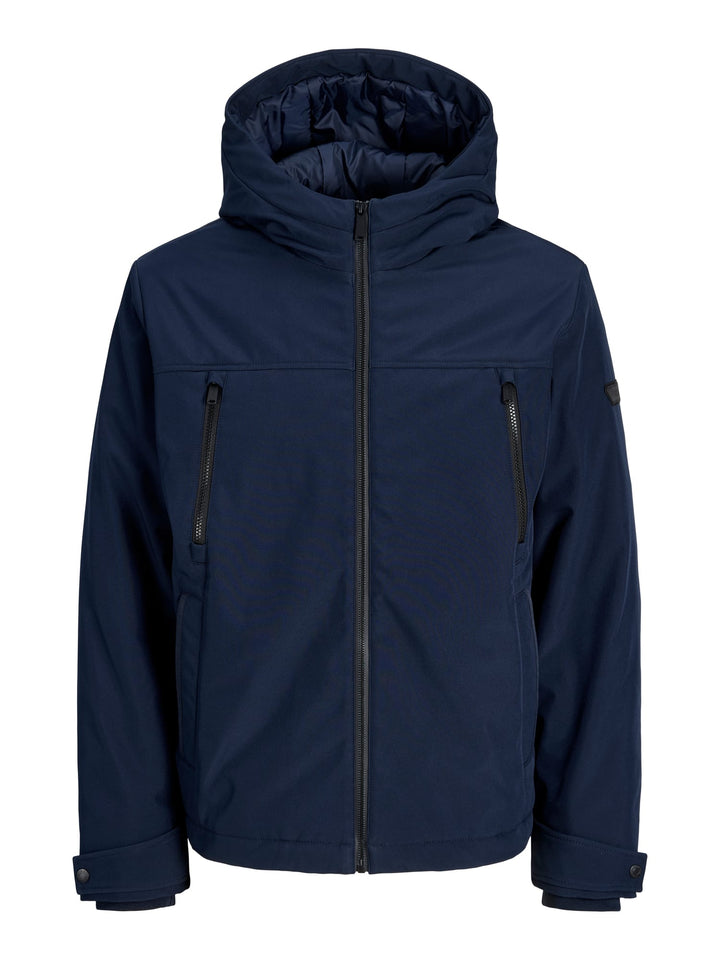 Jack &amp; Jones 12298741 clark winterjas navy – heren