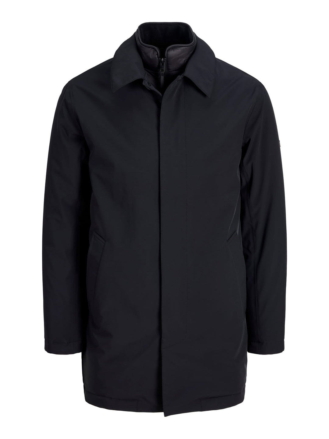Jack &amp; Jones 12301270 Bladevon winterjas zwart – heren