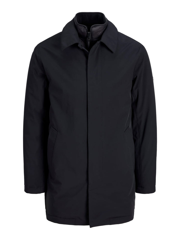 Jack &amp; Jones 12301270 Bladevon winterjas zwart – heren