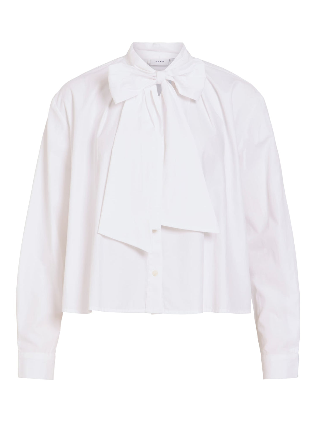 Vila 14118660 Bowa blouse l/m dames wit