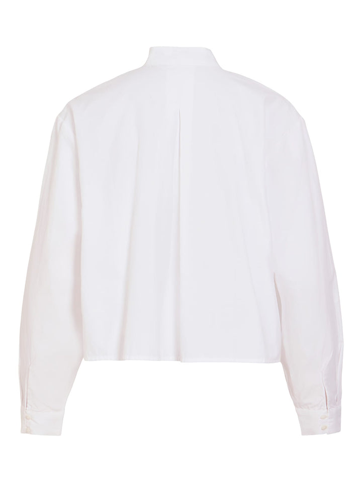 Vila 14118660 Bowa blouse l/m dames wit