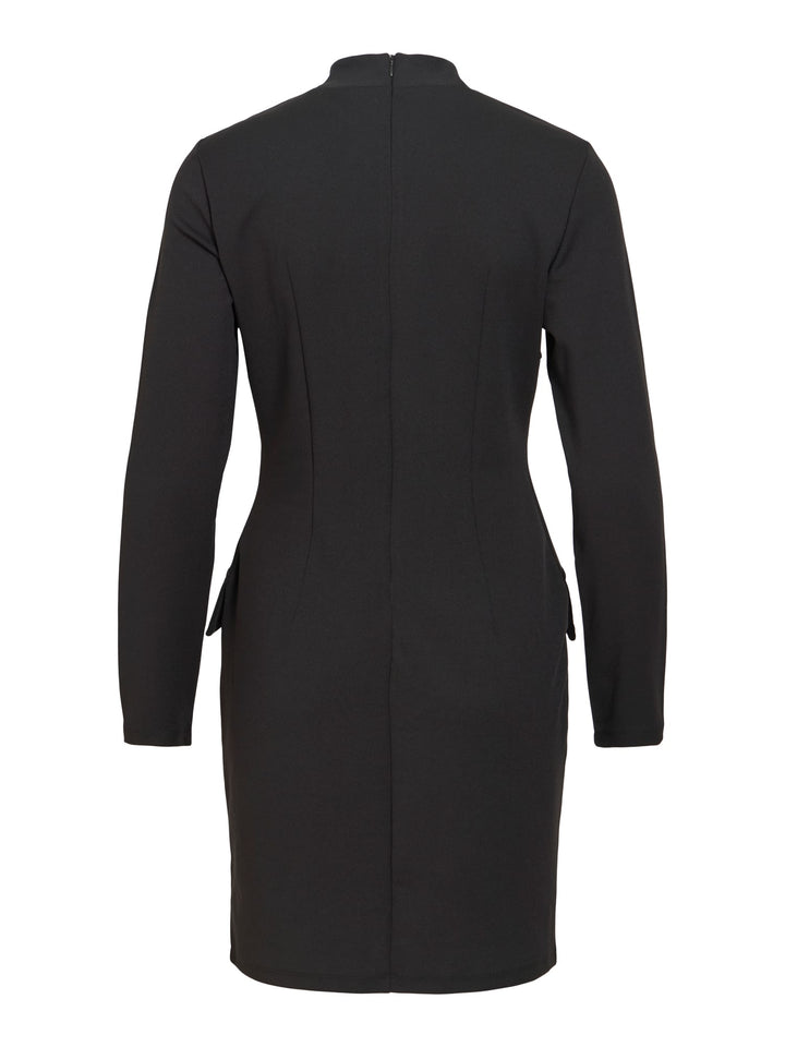 Vila 14122809 clara jurk maxi dames zwart