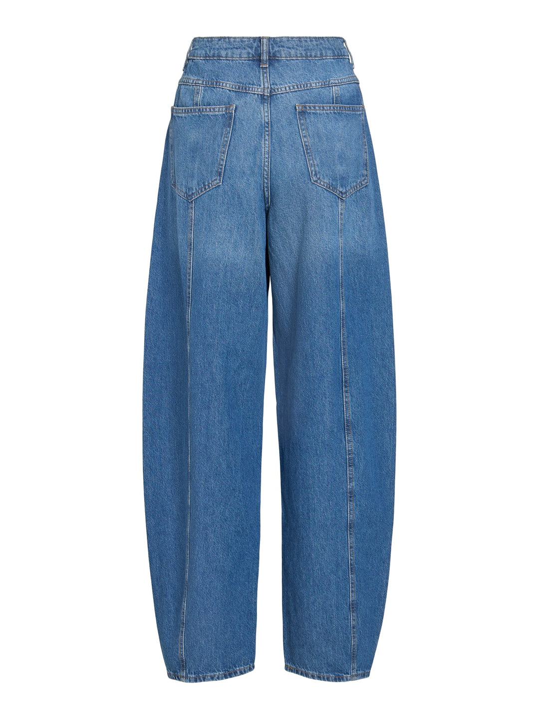 Vila 14119432 Beau low crotch baggy jeans blue denim