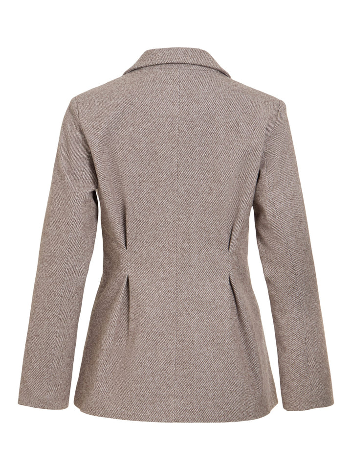 Vila 14118241 Solene blazer dames bruin dessin