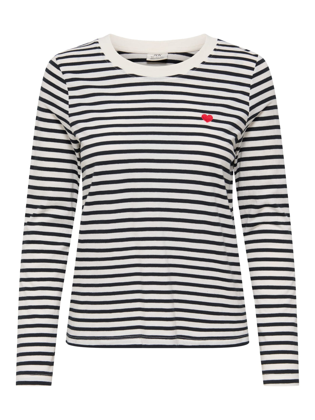 jacqueline de yong 15359938 Pisa t-shirt l/m dames wit dessin