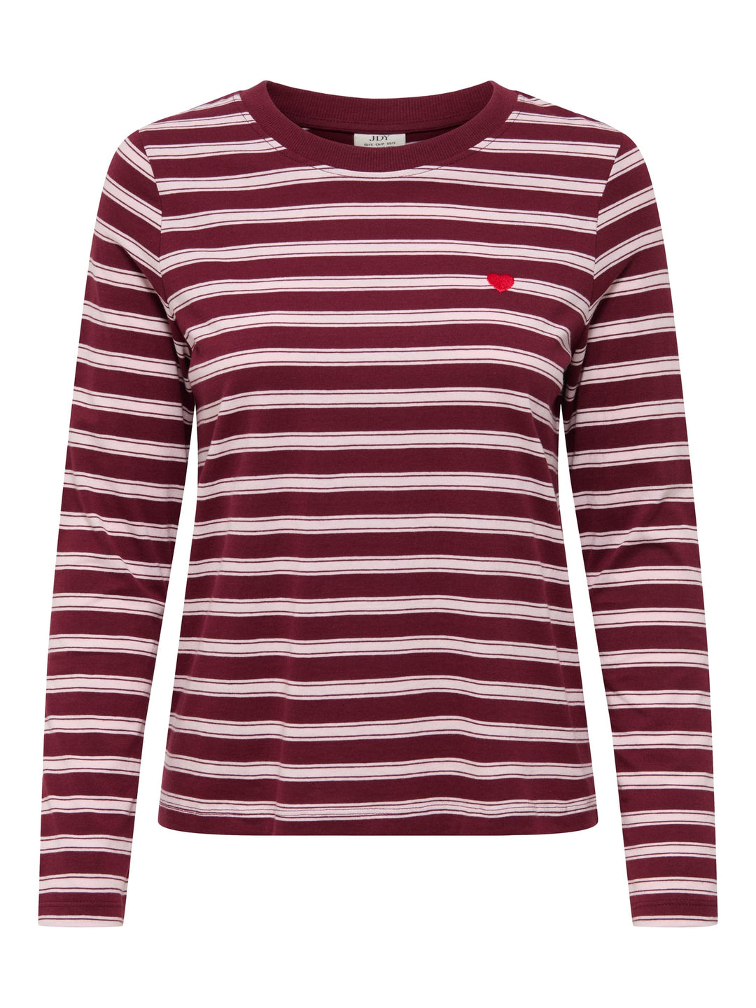 jacqueline de yong 15359938 Pisa t-shirt l/m dames rood dessin