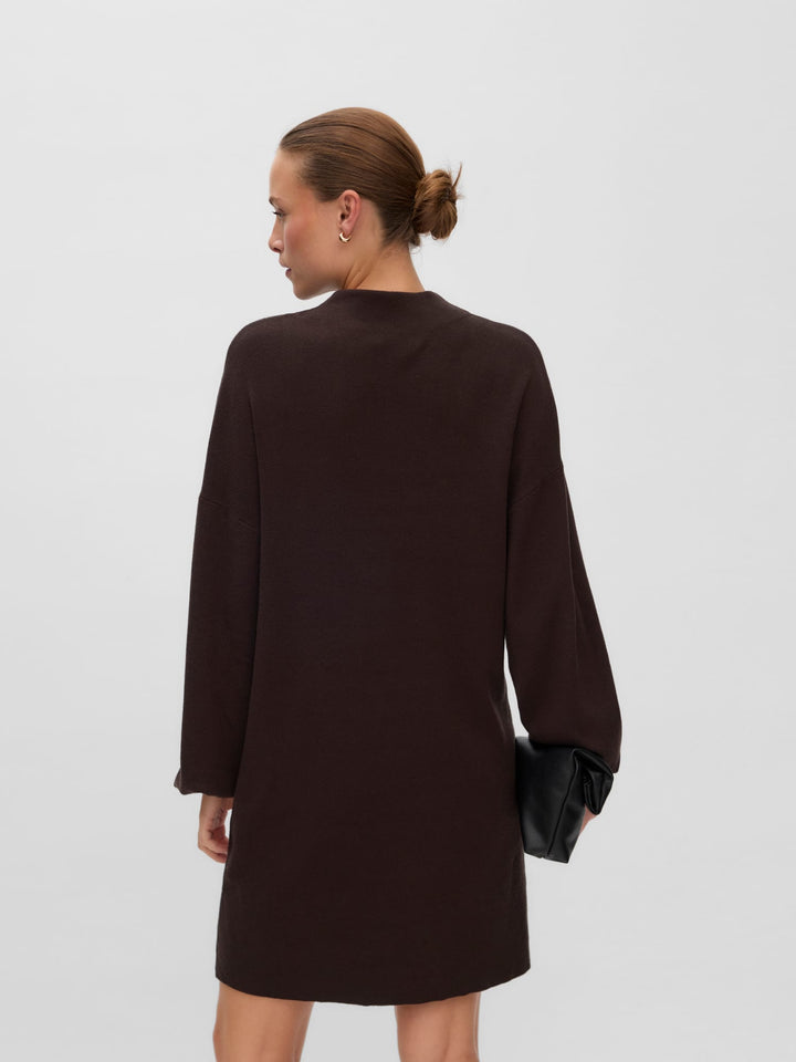 VERO MODA 10249116 Nancy jurk kort bruin