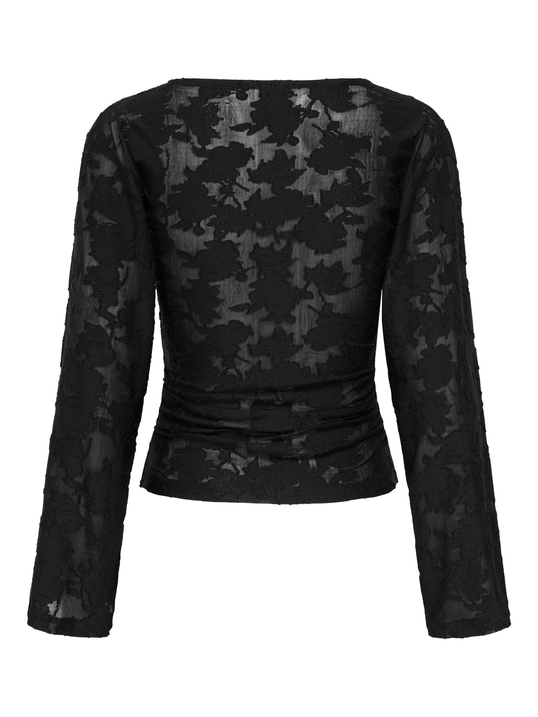 Only 15383570 Nadia top l/m dames zwart