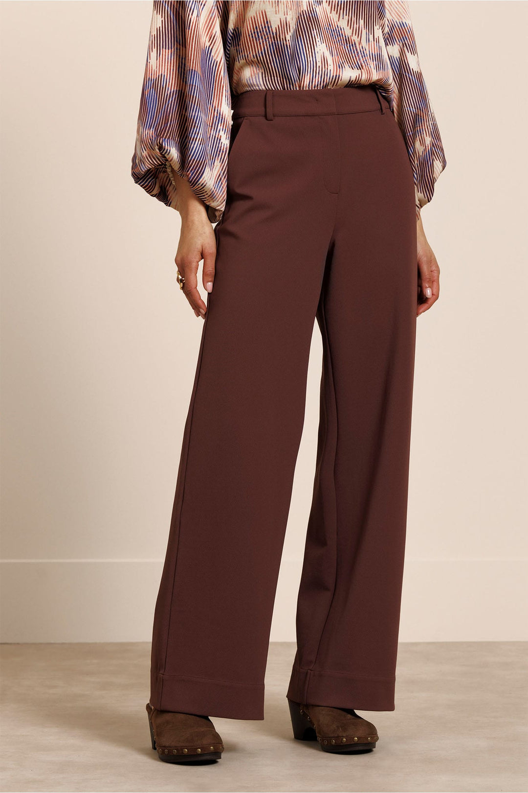 Studio Anneloes 14083 Luz twill lange broek roest