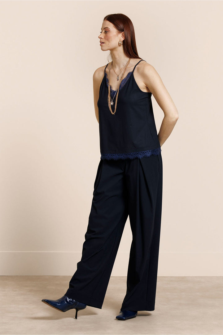 Studio Anneloes 14118 Sari lange broek navy