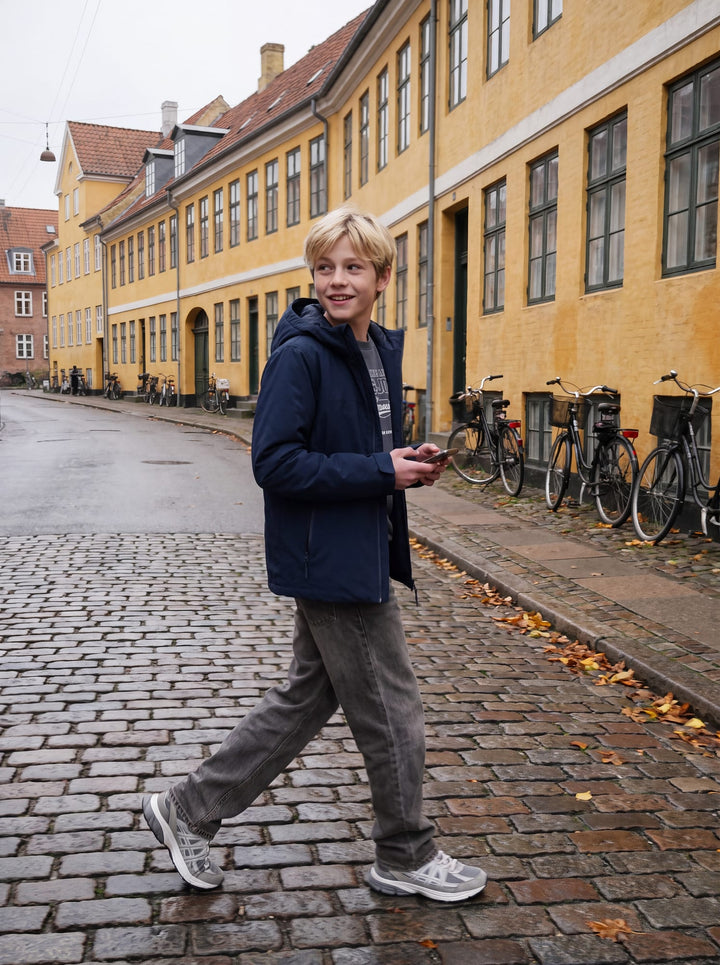 jack &amp; jones kids 12301809 Fusion tussenjas navy