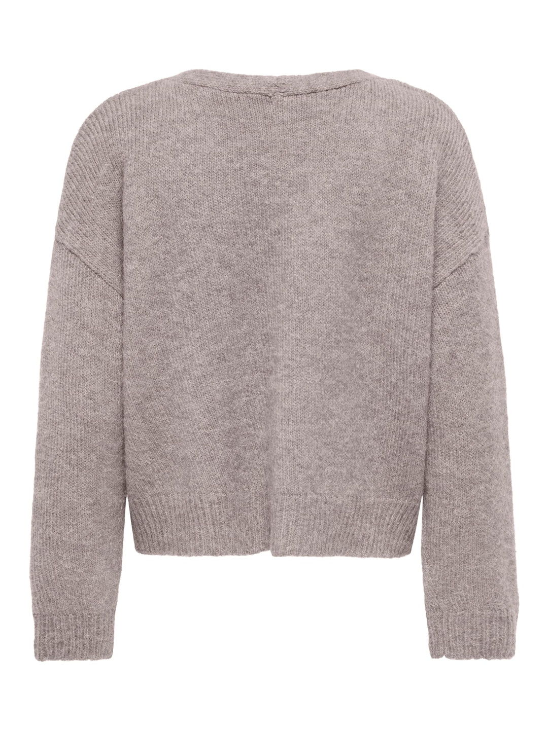 Only 15382191 Sophie vest gebreid dames bruin melee