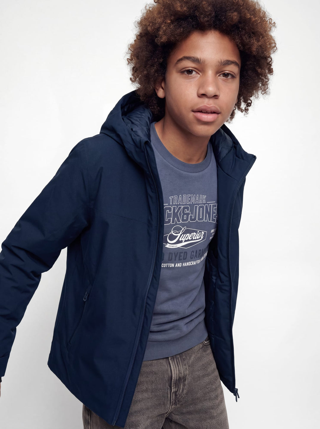 jack &amp; jones kids 12301809 Fusion tussenjas navy