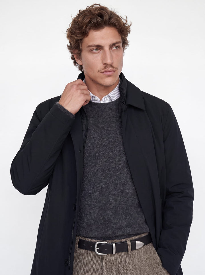 Jack &amp; Jones 12301270 Bladevon winterjas navy – heren
