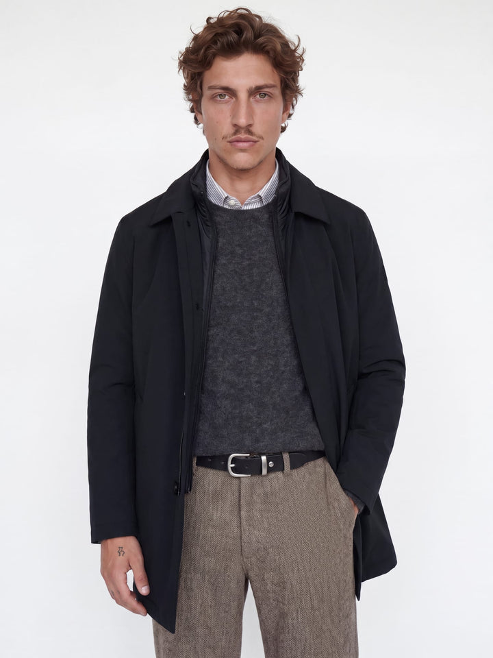 Jack &amp; Jones 12301270 Bladevon winterjas navy – heren