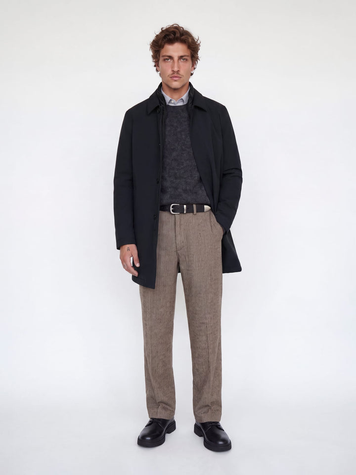 Jack &amp; Jones 12301270 Bladevon winterjas navy – heren
