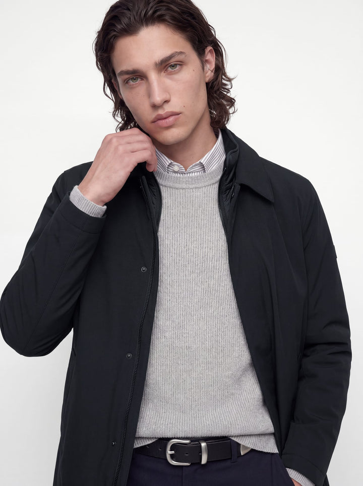 Jack &amp; Jones 12301270 Bladevon winterjas zwart – heren