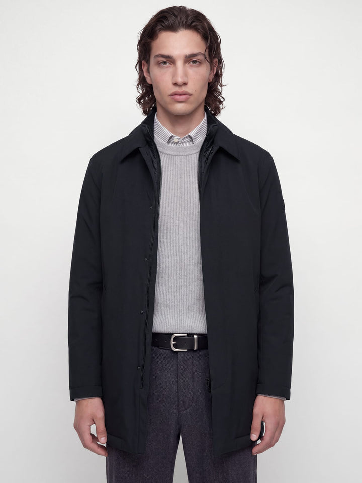 Jack &amp; Jones 12301270 Bladevon winterjas zwart – heren