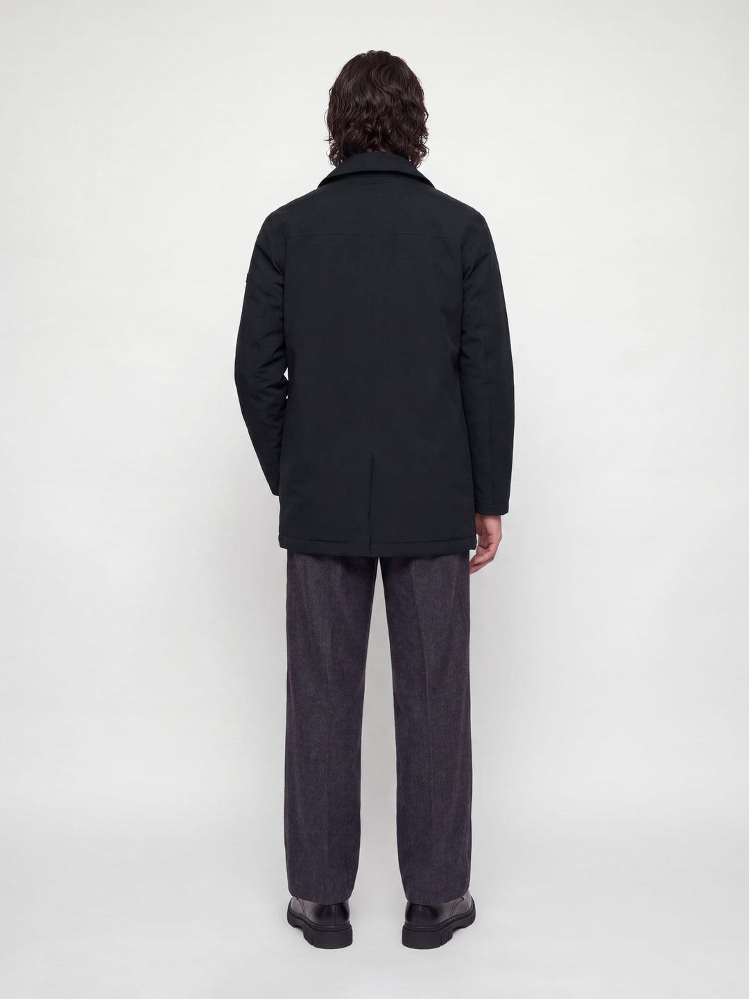 Jack &amp; Jones 12301270 Bladevon winterjas zwart – heren