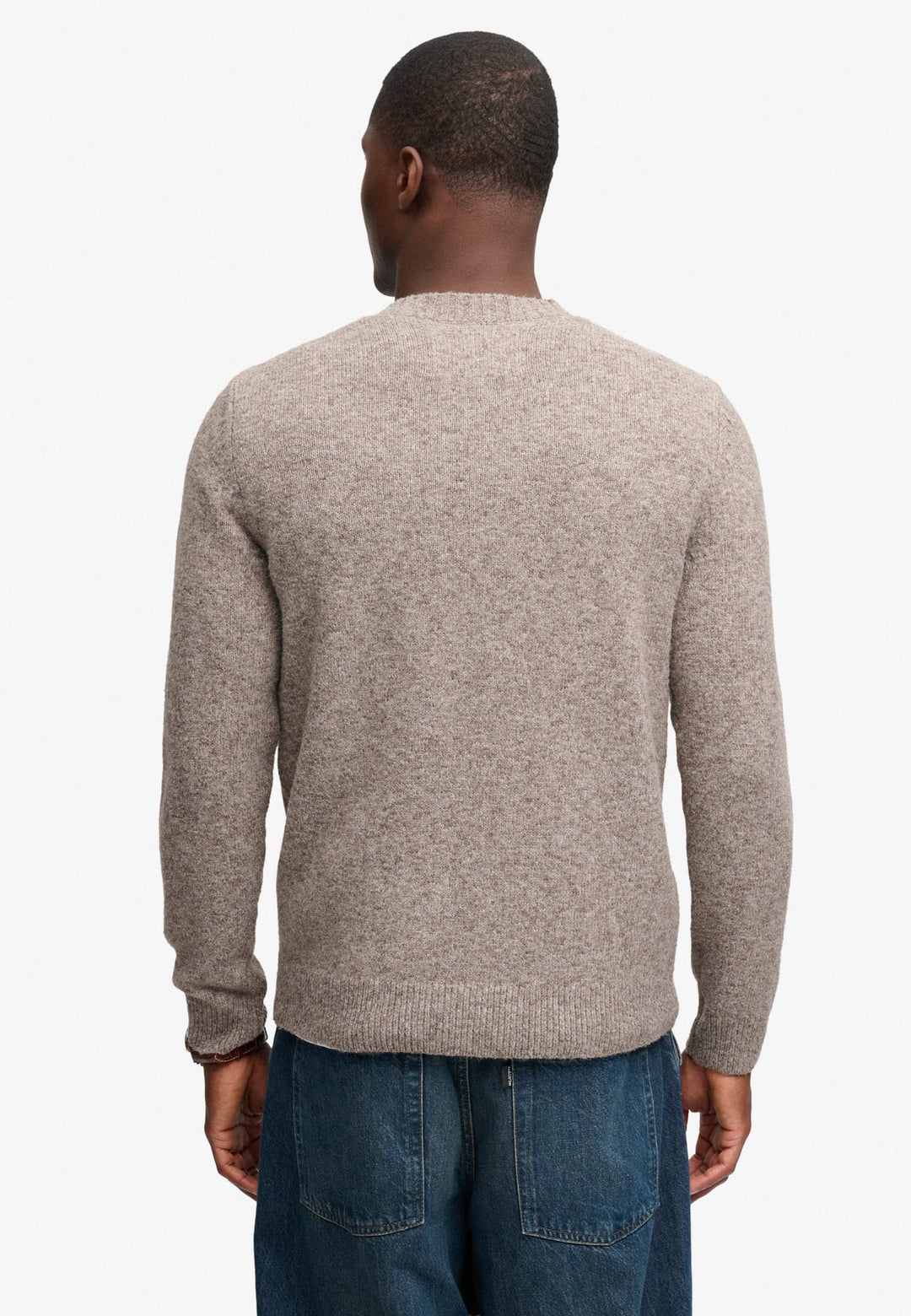 Superdry M6110780A trui heren taupe