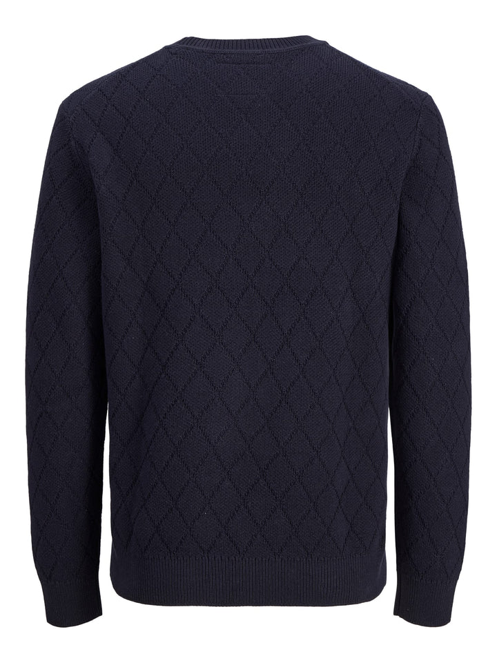 Jack &amp; Jones 12301702 Blacole trui navy – heren