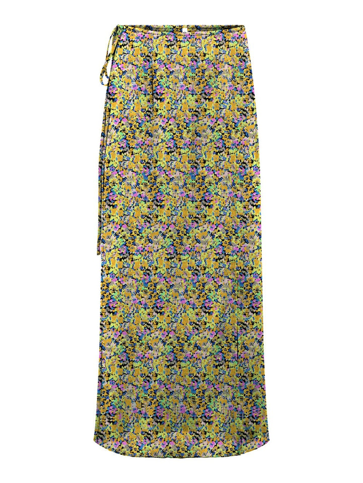 Only Nova maxi rok geel dessin – dames