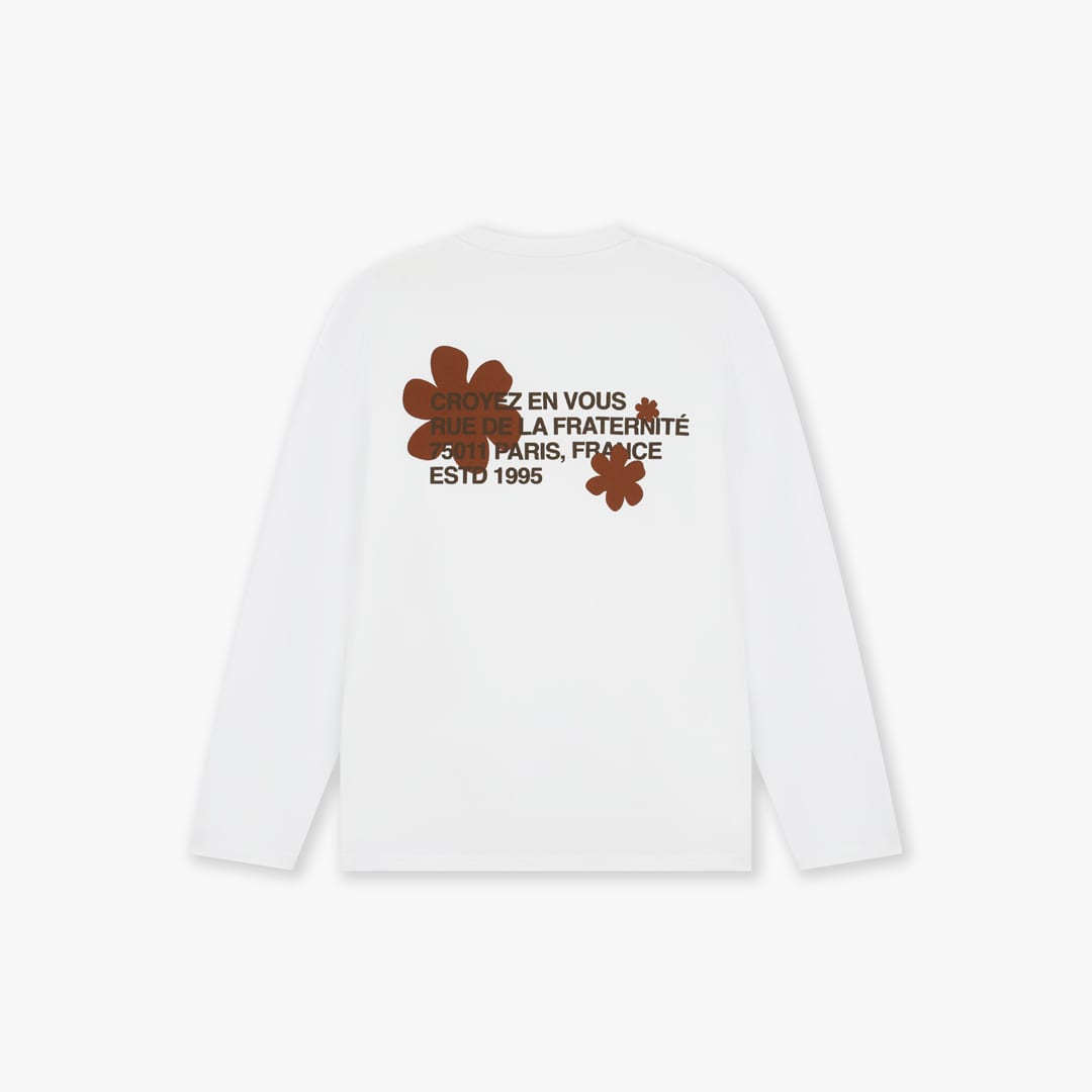 Croyez CRB50026039 t-shirt l/m heren wit