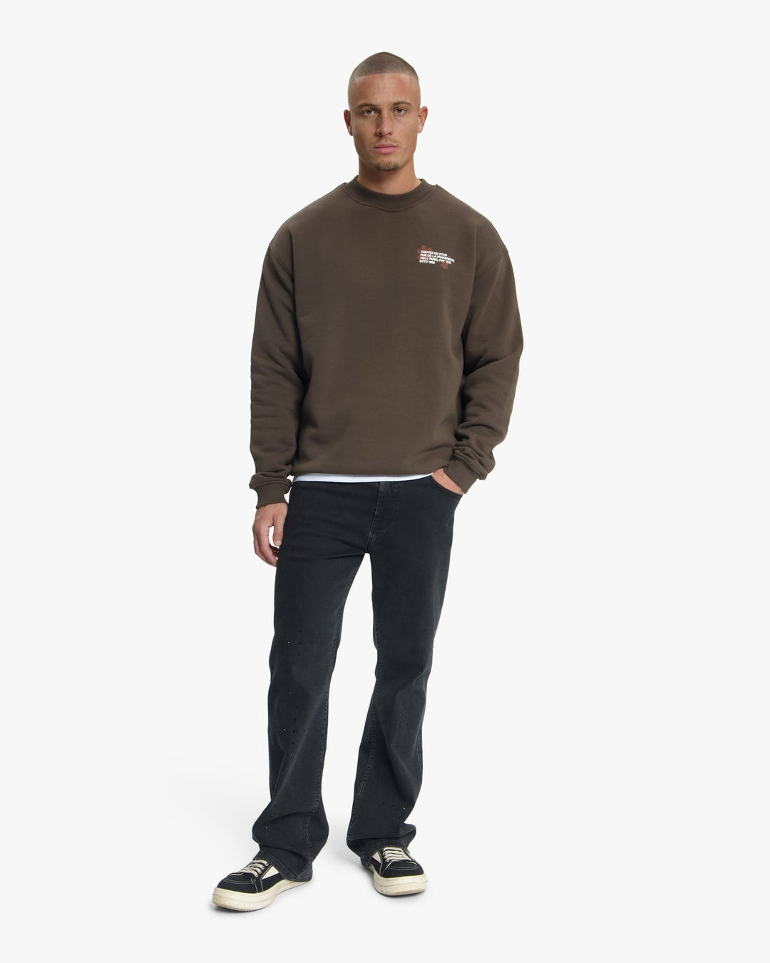 Croyez CRB50026037 sweater heren bruin